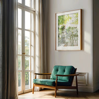 Urns at the Medici Fountain, Luxembourg Gardens