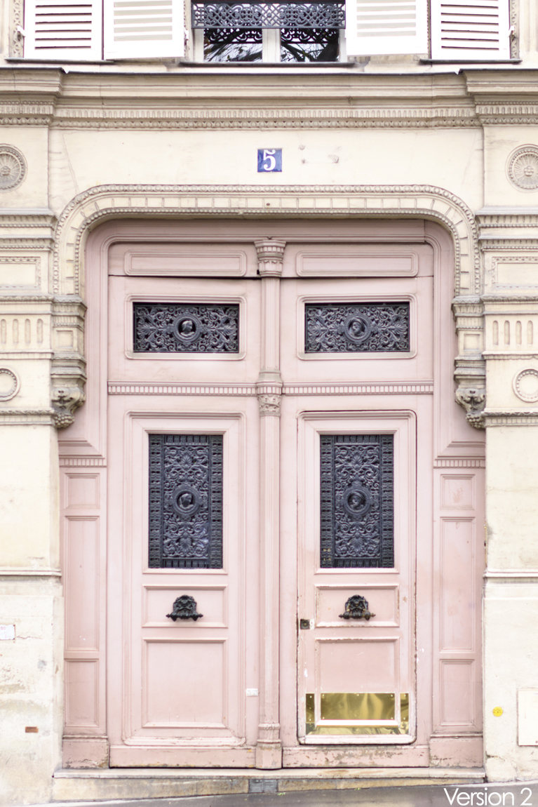 Blush Door in the Latin Quarter