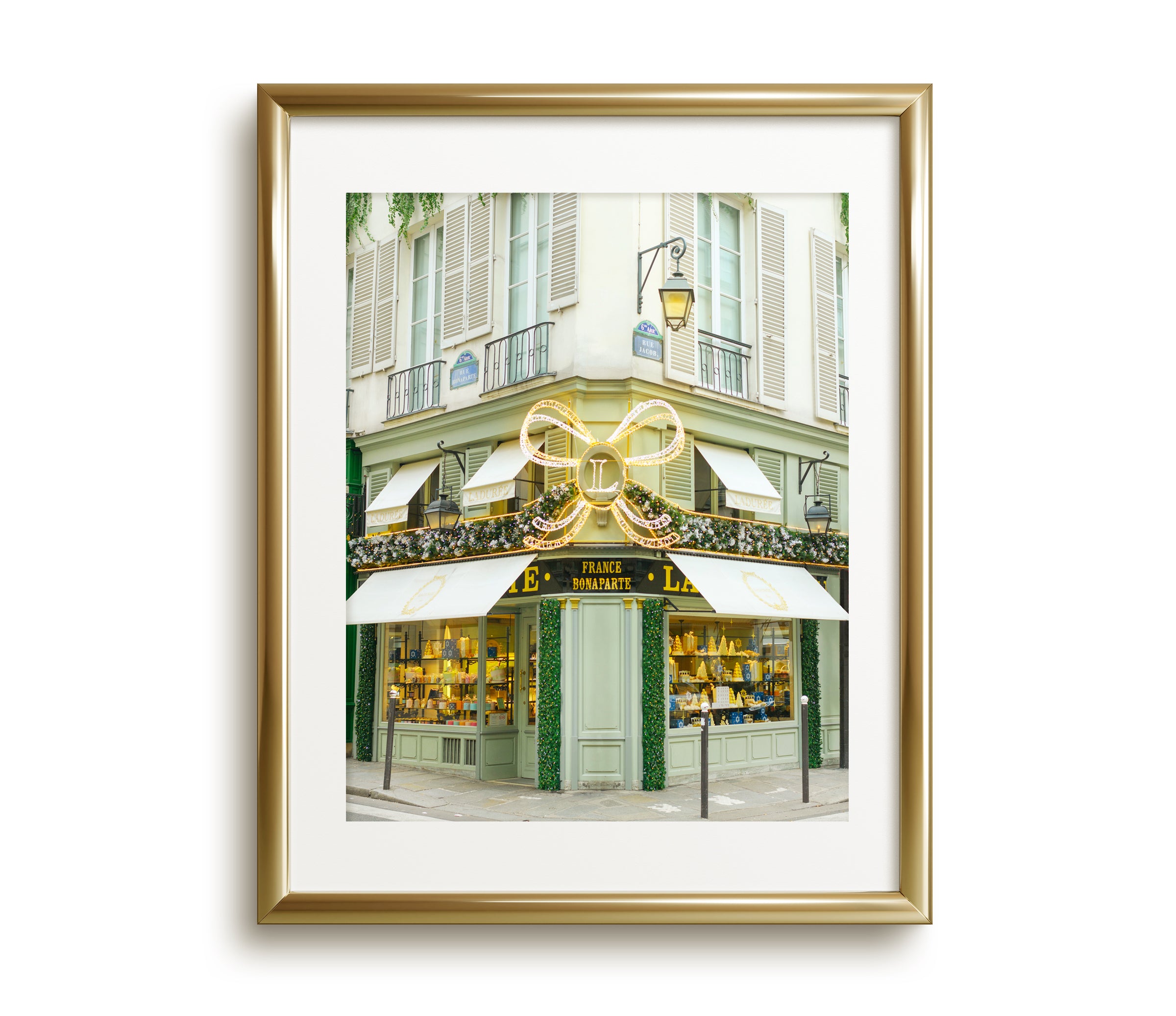 Laduree Bow on Rue Bonaparte, Paris