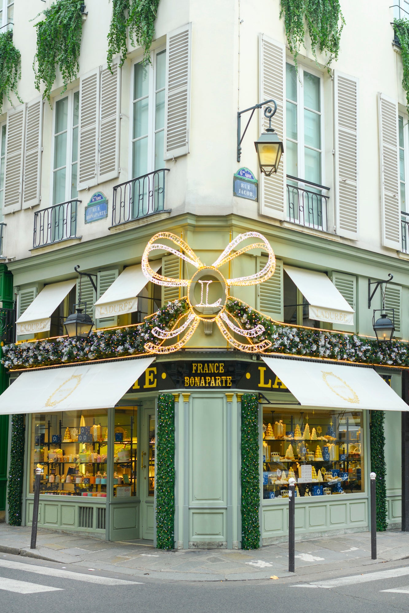 Laduree Bow on Rue Bonaparte, Paris