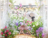 Floral Balcony in Paris Horizontal