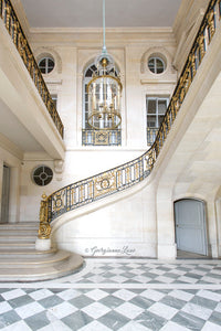 Staircase at Le Petit Trainon, Versailles
