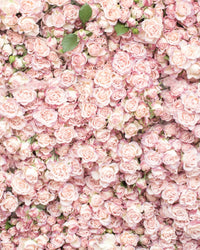 Flower Wall at the Sunday Market