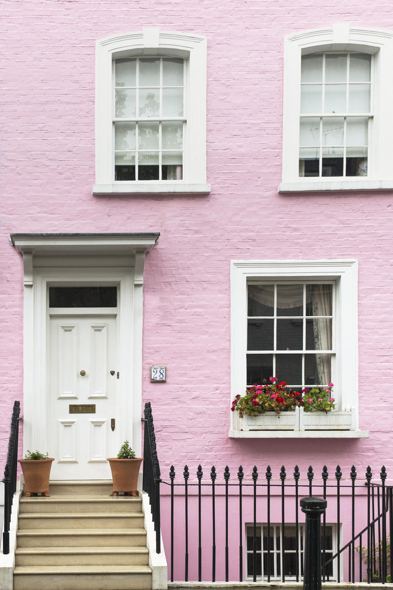 The Pink House on Bywater Street