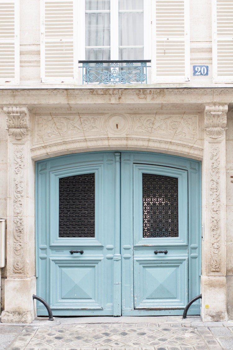 Behind Blue Doors