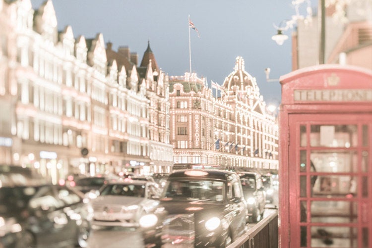 Bright Night in Knightsbridge